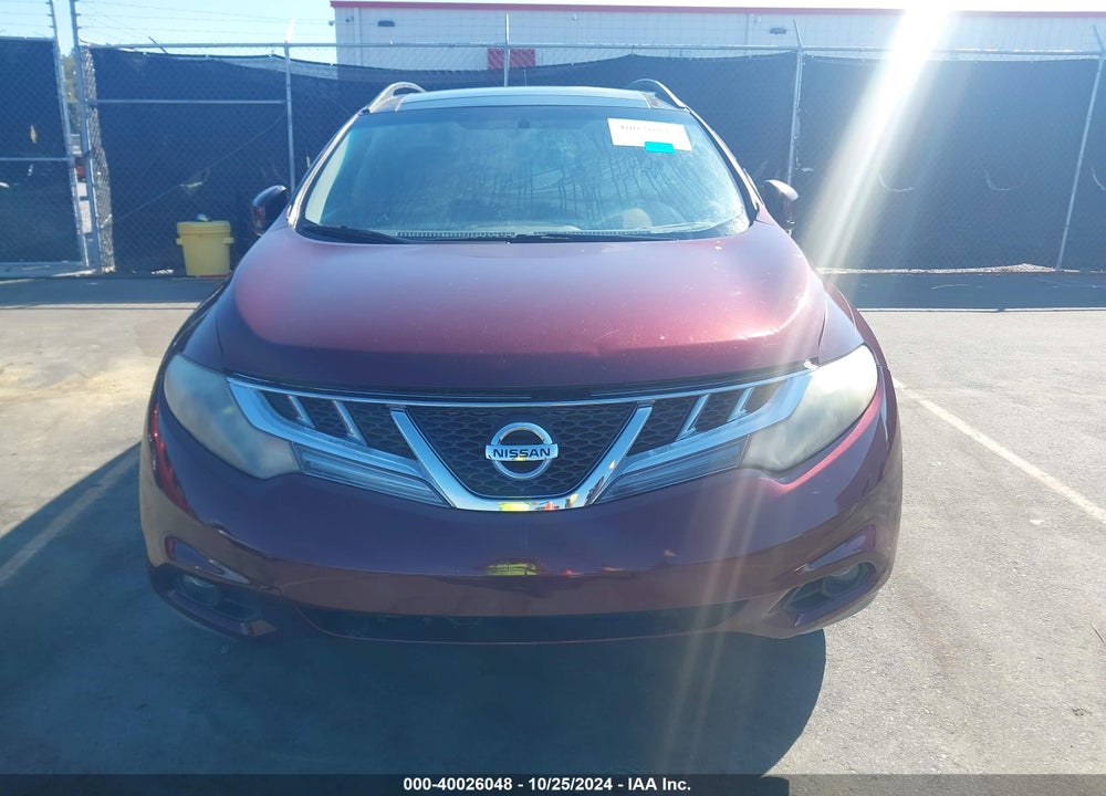 2011 NISSAN MURANO SV VIN: JN8AZ1MWXBW155903