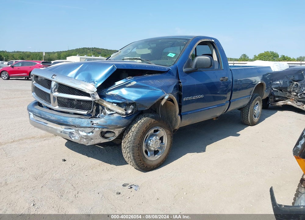 2004 DODGE RAM 2500 VIN: 3D7KU26D74G148236