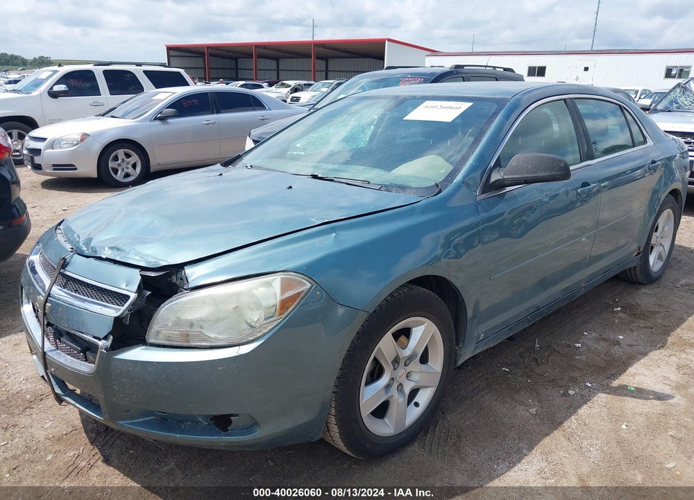 2009 CHEVROLET MALIBU LS VIN: 1G1ZG57B29F212571