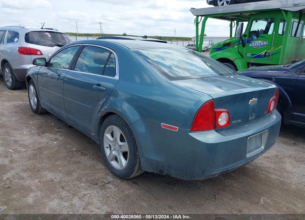 2009 CHEVROLET MALIBU LS VIN: 1G1ZG57B29F212571