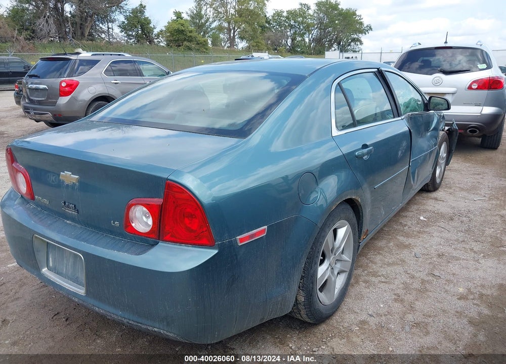 2009 CHEVROLET MALIBU LS VIN: 1G1ZG57B29F212571