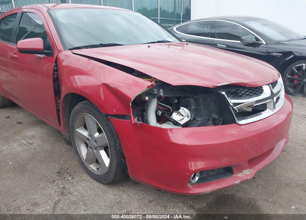 2011 DODGE AVENGER LUX VIN: 1B3BD2FG8BN583809