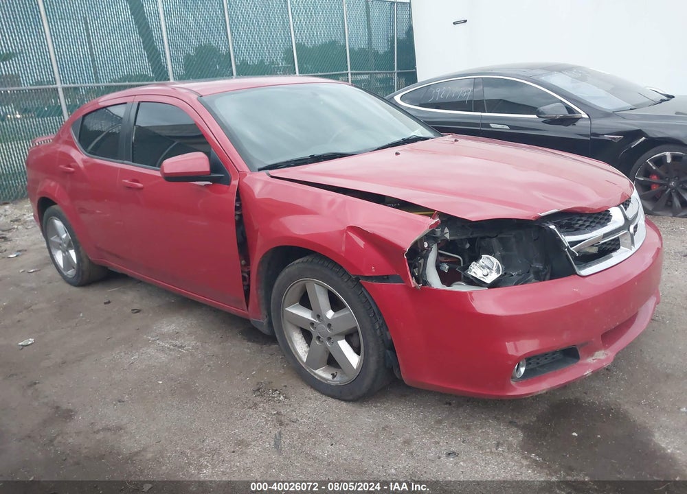 2011 DODGE AVENGER LUX VIN: 1B3BD2FG8BN583809