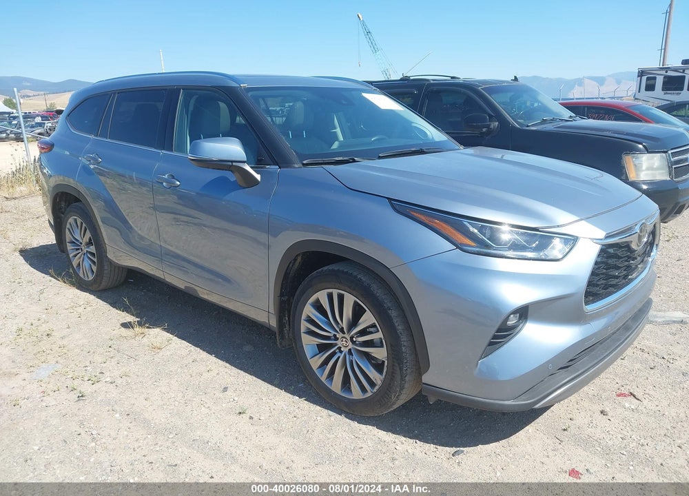 2022 TOYOTA HIGHLANDER PLATINUM VIN: 5TDFZRBH6NS216818
