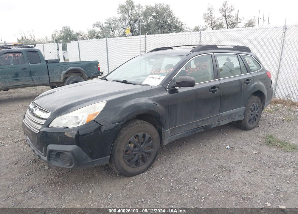 2013 SUBARU OUTBACK 2.5I VIN: 4S4BRBACXD1304709