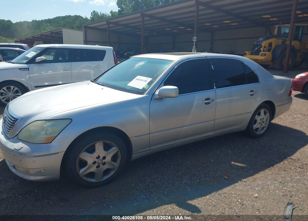 2004 LEXUS LS 430 VIN: JTHBN36F040132543