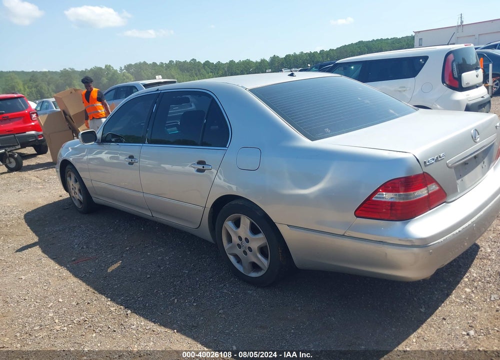 2004 LEXUS LS 430 VIN: JTHBN36F040132543