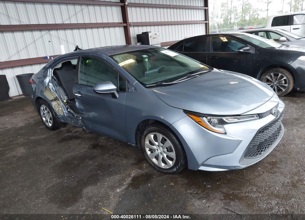 2020 TOYOTA COROLLA LE VIN: 5YFEPRAE3LP075236