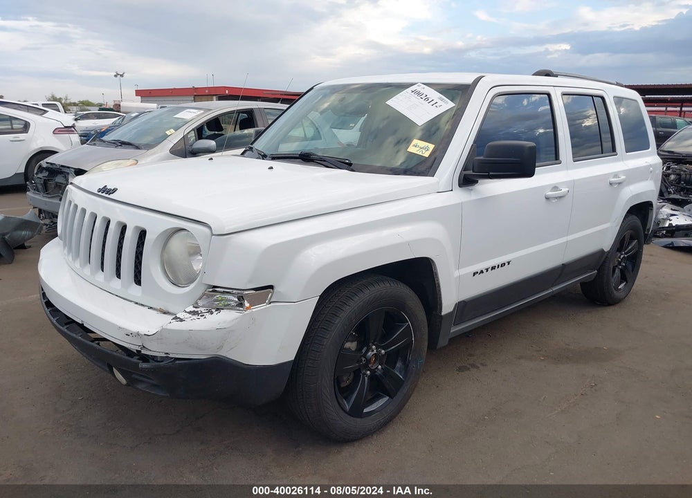 2014 JEEP PATRIOT ALTITUDE VIN: 1C4NJPBA7ED818990