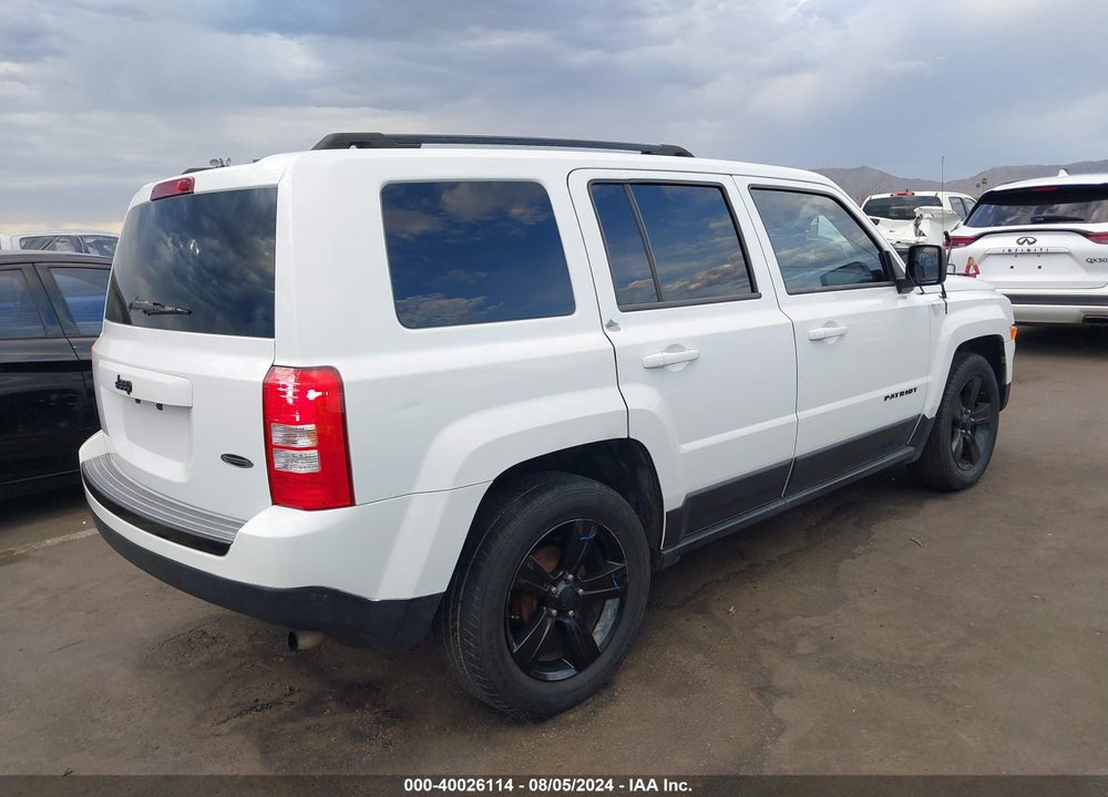 2014 JEEP PATRIOT ALTITUDE VIN: 1C4NJPBA7ED818990