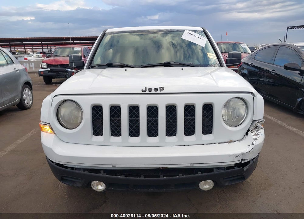 2014 JEEP PATRIOT ALTITUDE VIN: 1C4NJPBA7ED818990