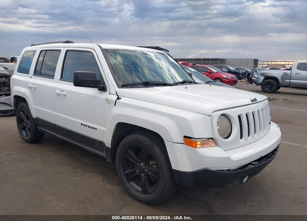 2014 JEEP PATRIOT ALTITUDE VIN: 1C4NJPBA7ED818990