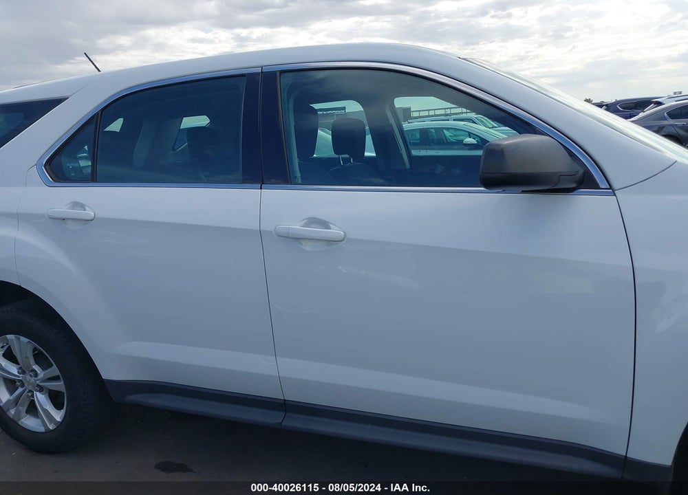 2016 CHEVROLET EQUINOX LS VIN: 2GNALBEK3G1137585