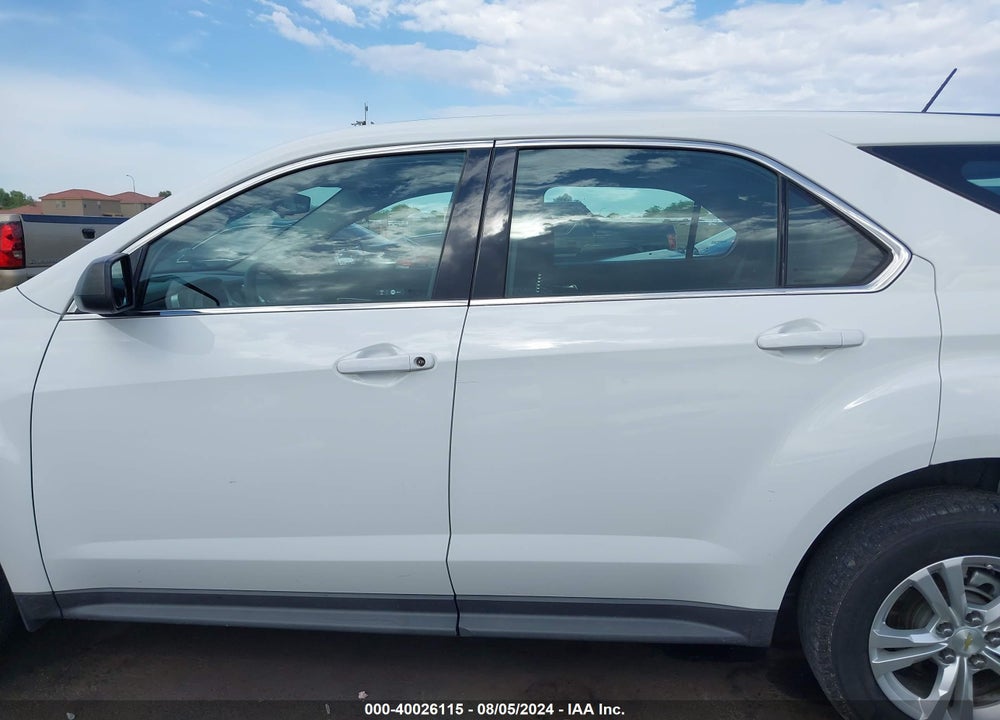 2016 CHEVROLET EQUINOX LS VIN: 2GNALBEK3G1137585