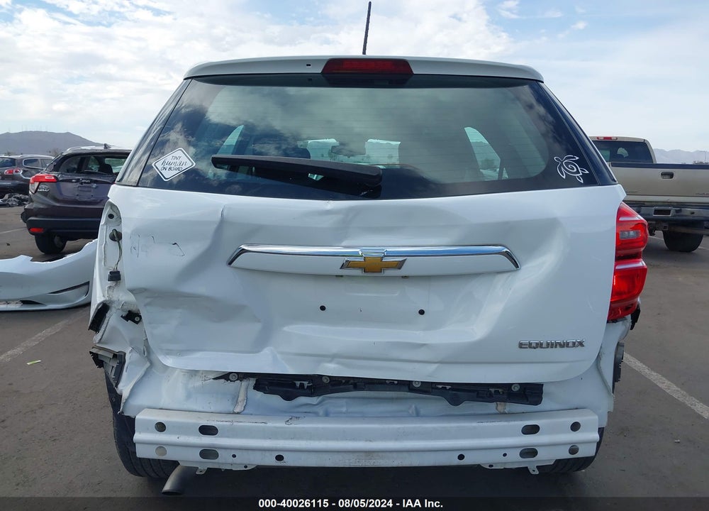 2016 CHEVROLET EQUINOX LS VIN: 2GNALBEK3G1137585