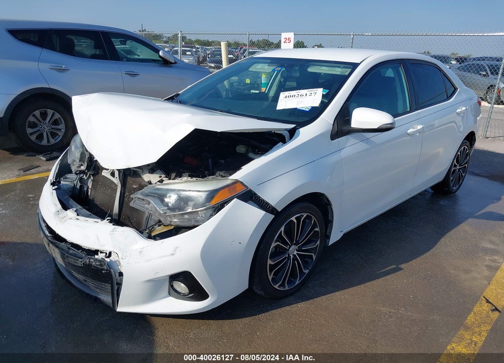 2016 TOYOTA COROLLA S PLUS VIN: 5YFBURHE1GP532150