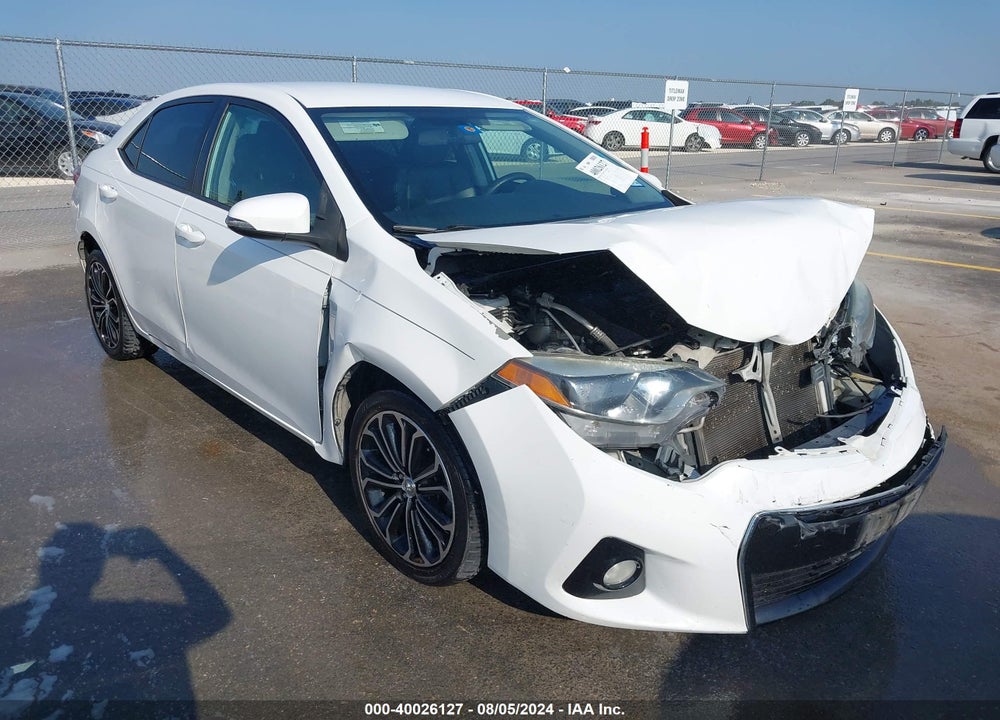 2016 TOYOTA COROLLA S PLUS VIN: 5YFBURHE1GP532150