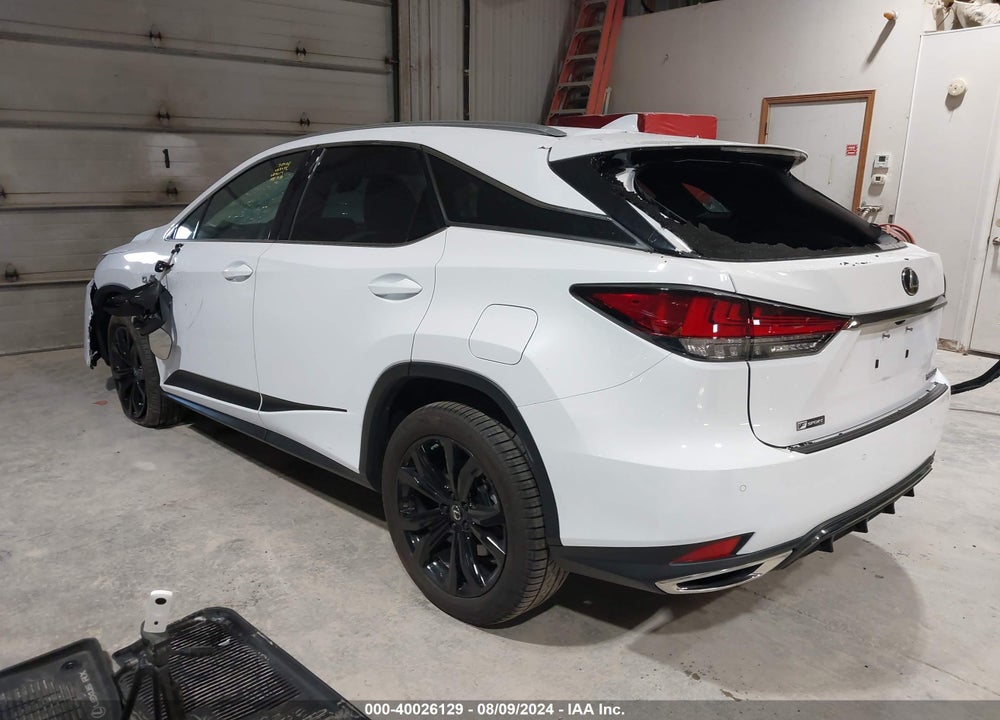 2021 LEXUS RX 350 F SPORT APPEARANCE VIN: 2T2SZMDA2MC269617