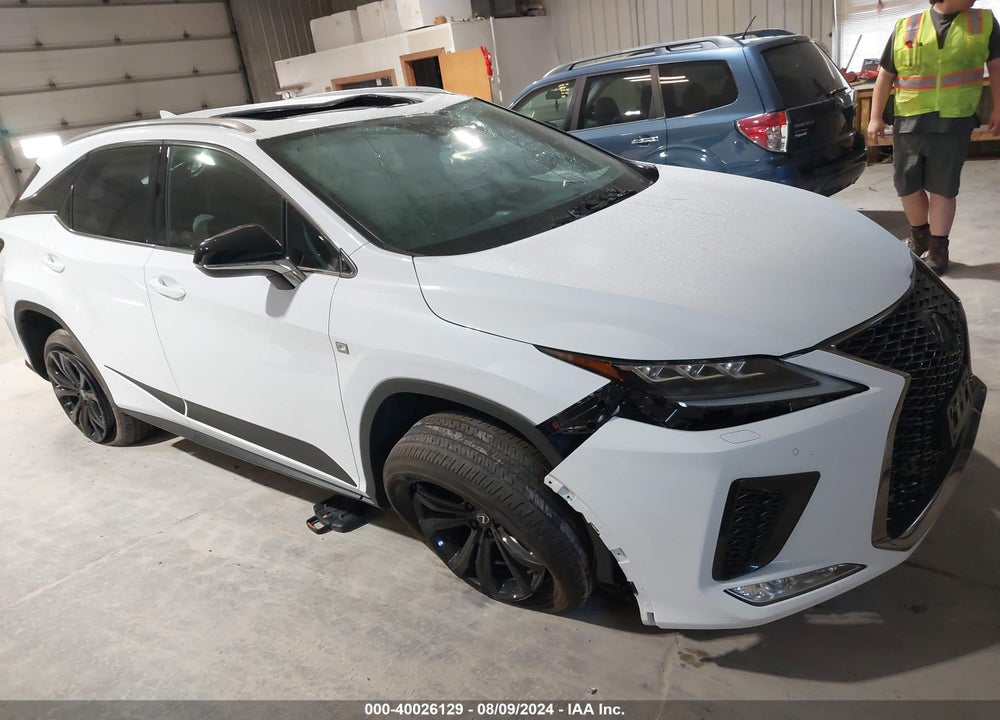 2021 LEXUS RX 350 F SPORT APPEARANCE VIN: 2T2SZMDA2MC269617