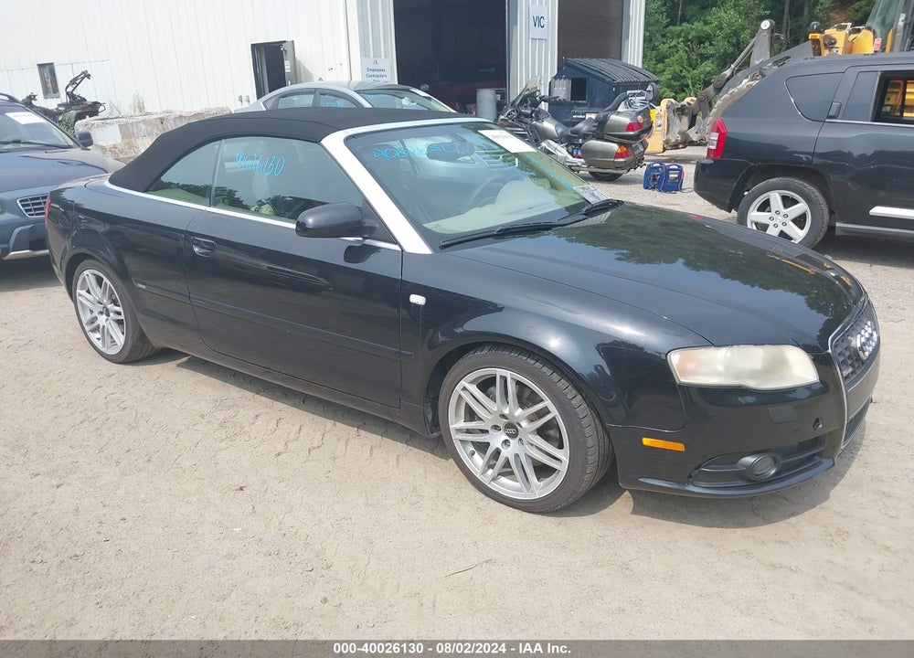 2009 AUDI A4 2.0T SPECIAL EDITION VIN: WAUDF48HX9K008896