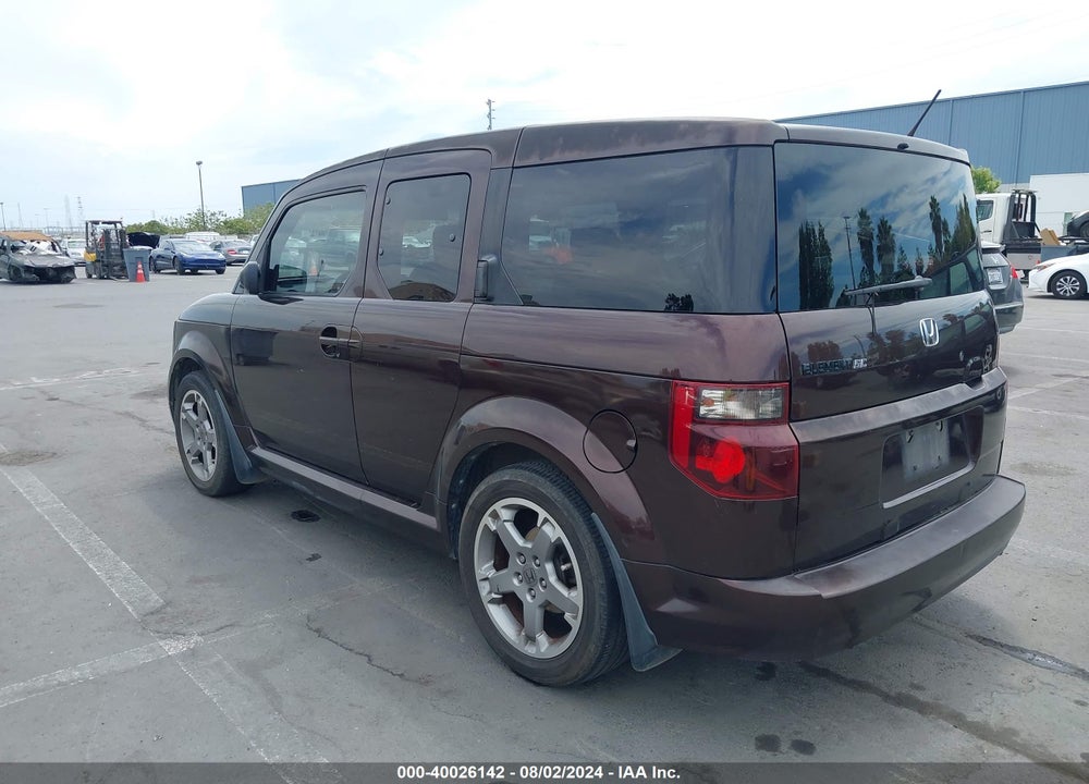 2007 HONDA ELEMENT SC VIN: 5J6YH18967L013875