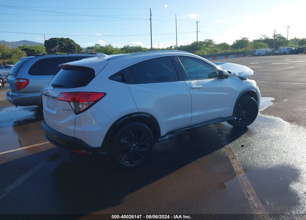 2021 HONDA HR-V 2WD SPORT VIN: 3CZRU5H16MM712497