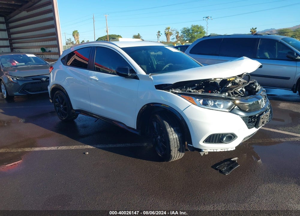 2021 HONDA HR-V 2WD SPORT VIN: 3CZRU5H16MM712497