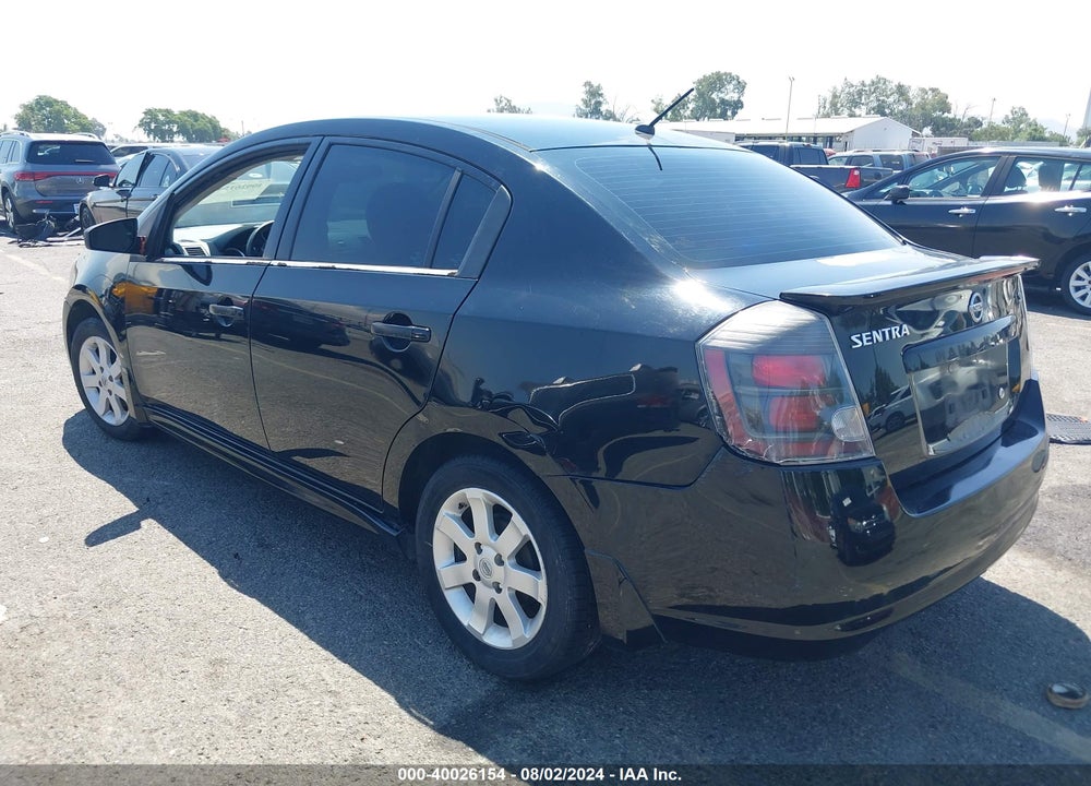 2012 NISSAN SENTRA 2.0 SR VIN: 3N1AB6AP6CL748114