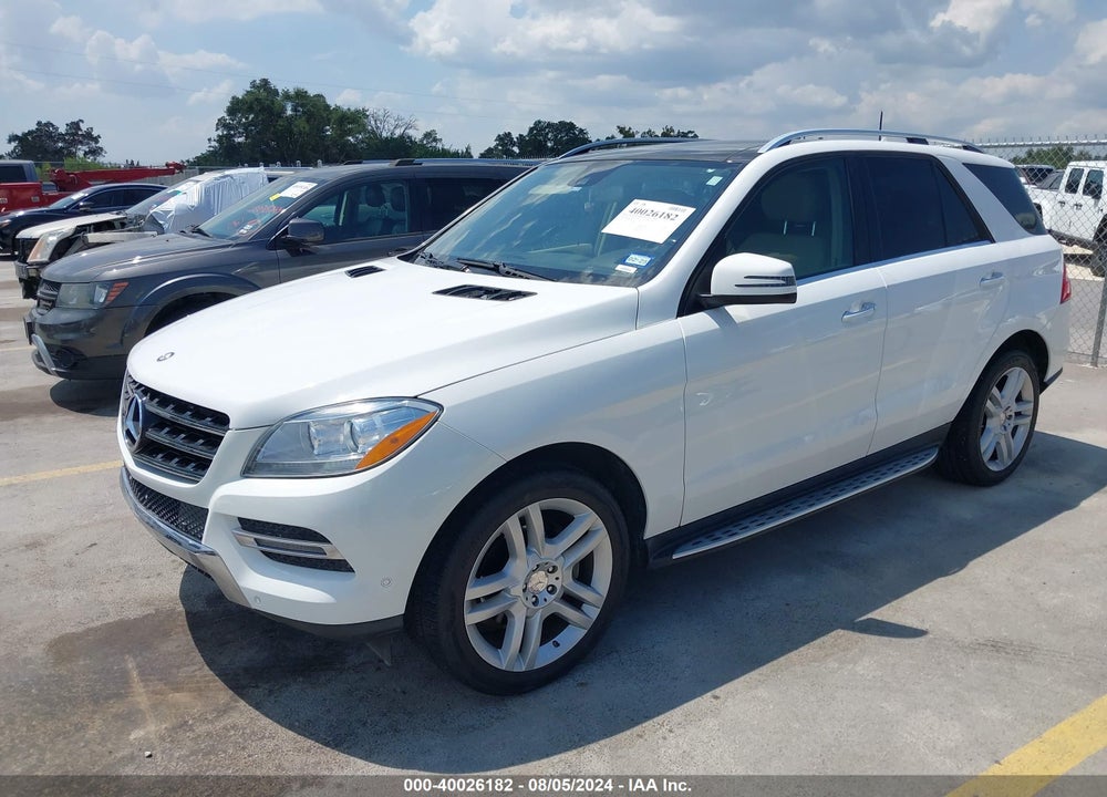 2014 MERCEDES-BENZ ML 350 4MATIC VIN: 4JGDA5HB8EA285139