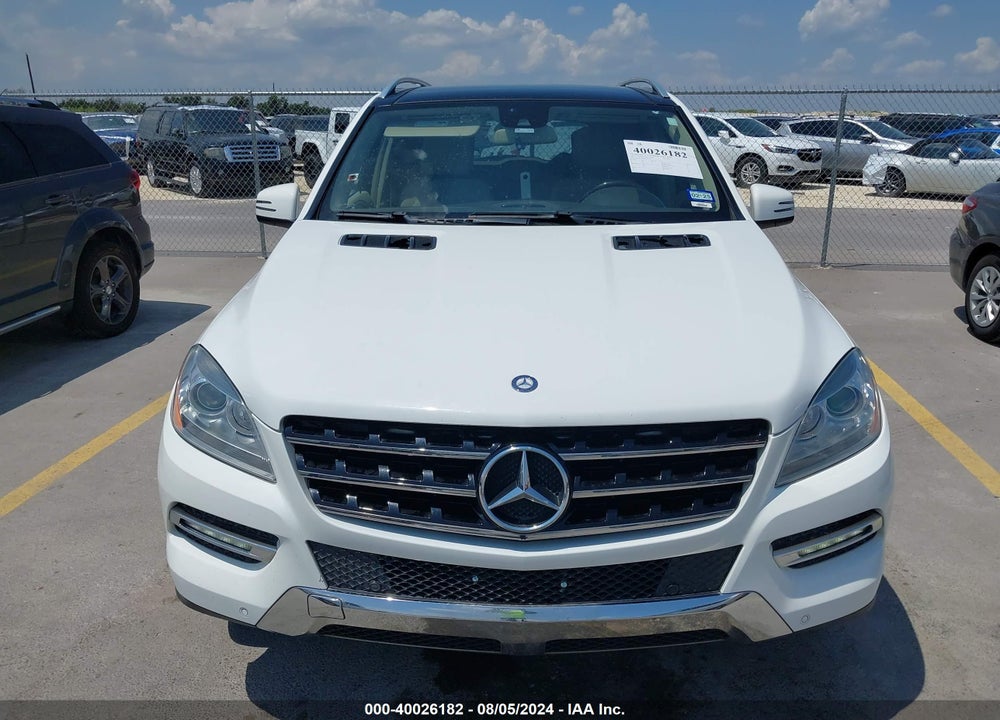 2014 MERCEDES-BENZ ML 350 4MATIC VIN: 4JGDA5HB8EA285139
