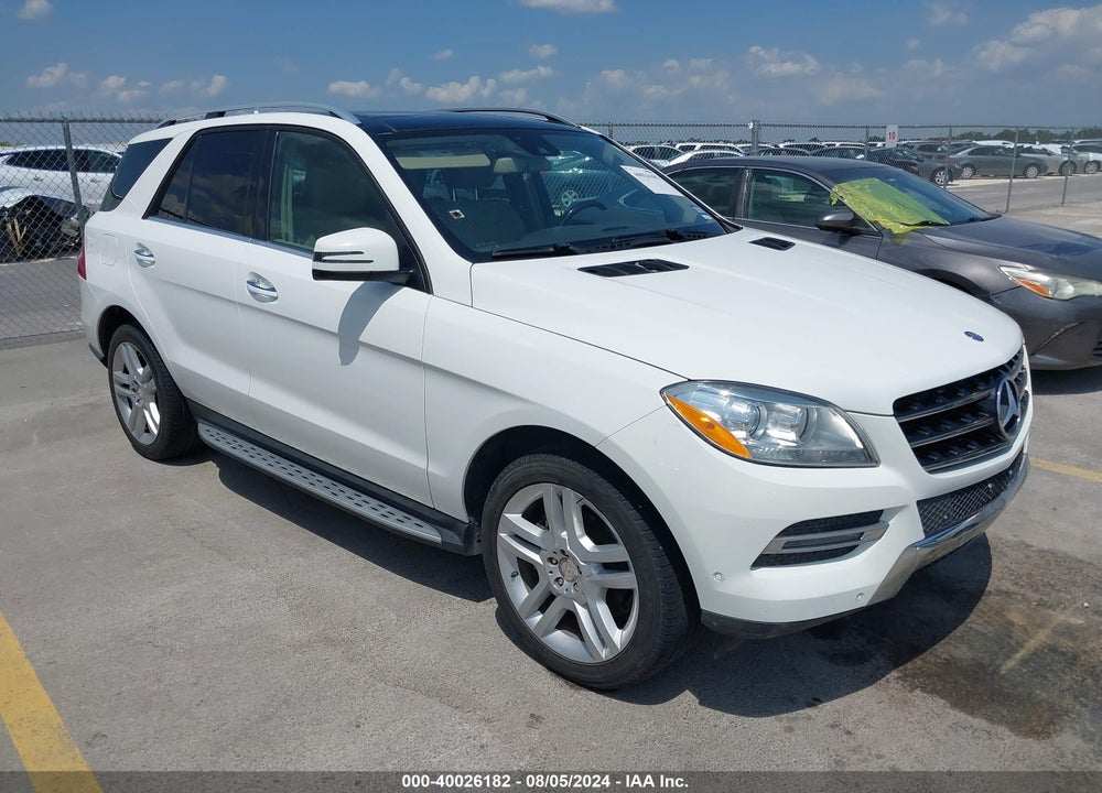 2014 MERCEDES-BENZ ML 350 4MATIC VIN: 4JGDA5HB8EA285139