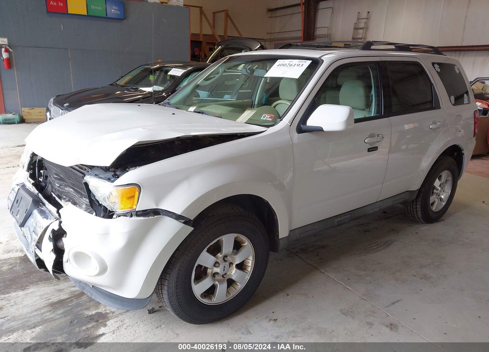 2011 FORD ESCAPE LIMITED VIN: 1FMCU0E70BKC09149
