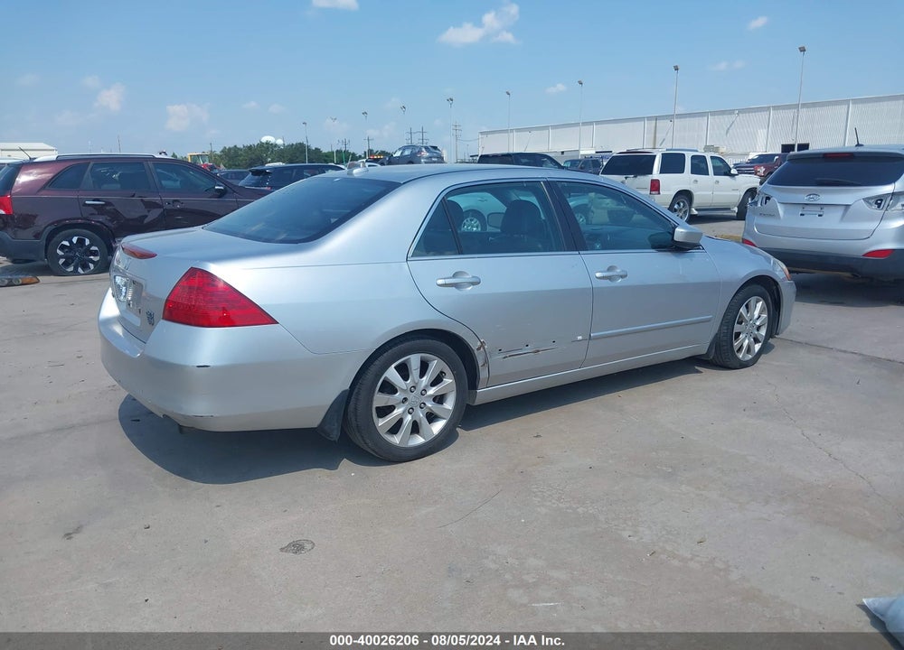 2006 HONDA ACCORD 3.0 EX VIN: 1HGCM665X6A038122