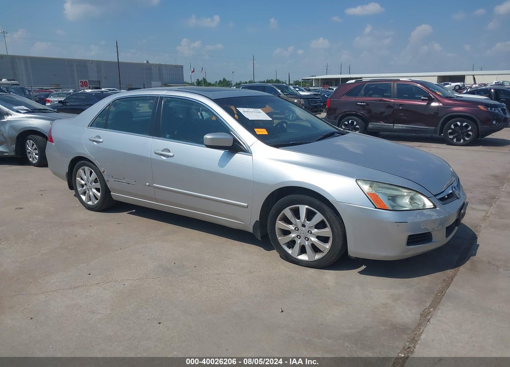 2006 HONDA ACCORD 3.0 EX VIN: 1HGCM665X6A038122