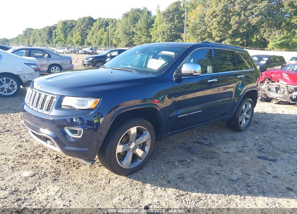 2015 JEEP GRAND CHEROKEE OVERLAND VIN: 1C4RJFCG2FC648267