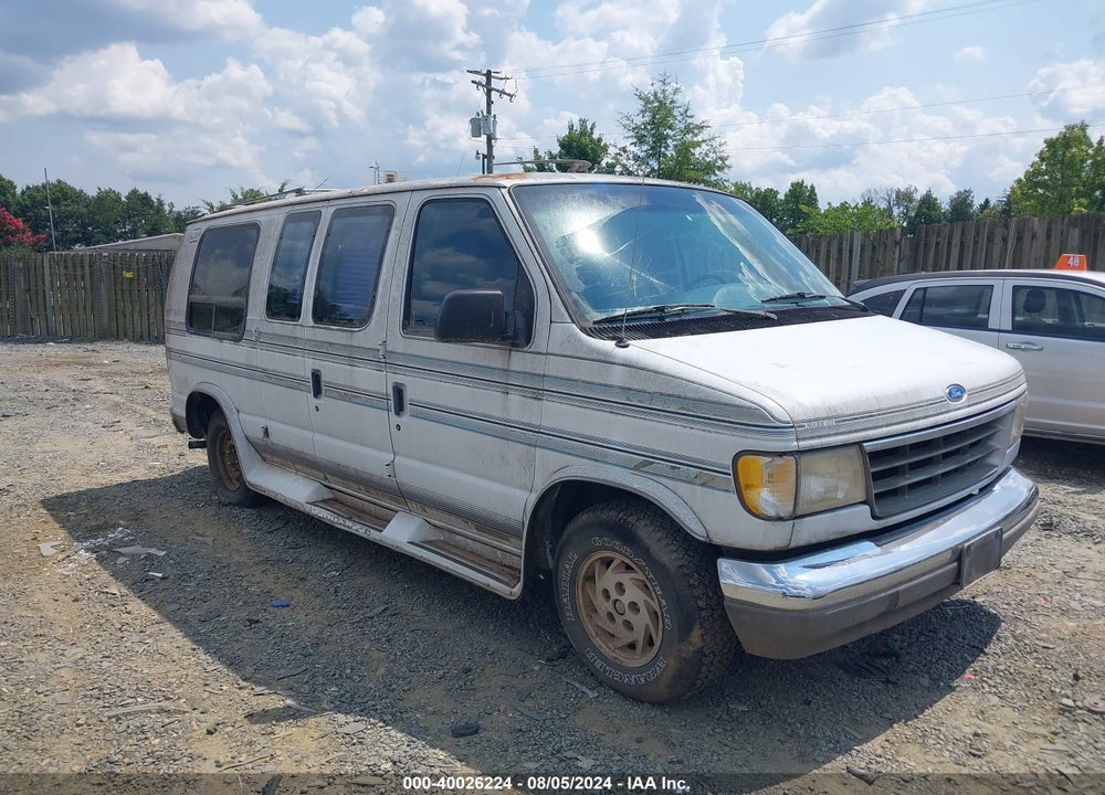 1992 FORD ECONOLINE E150 VAN VIN: 1FDEE14N1NHB40386