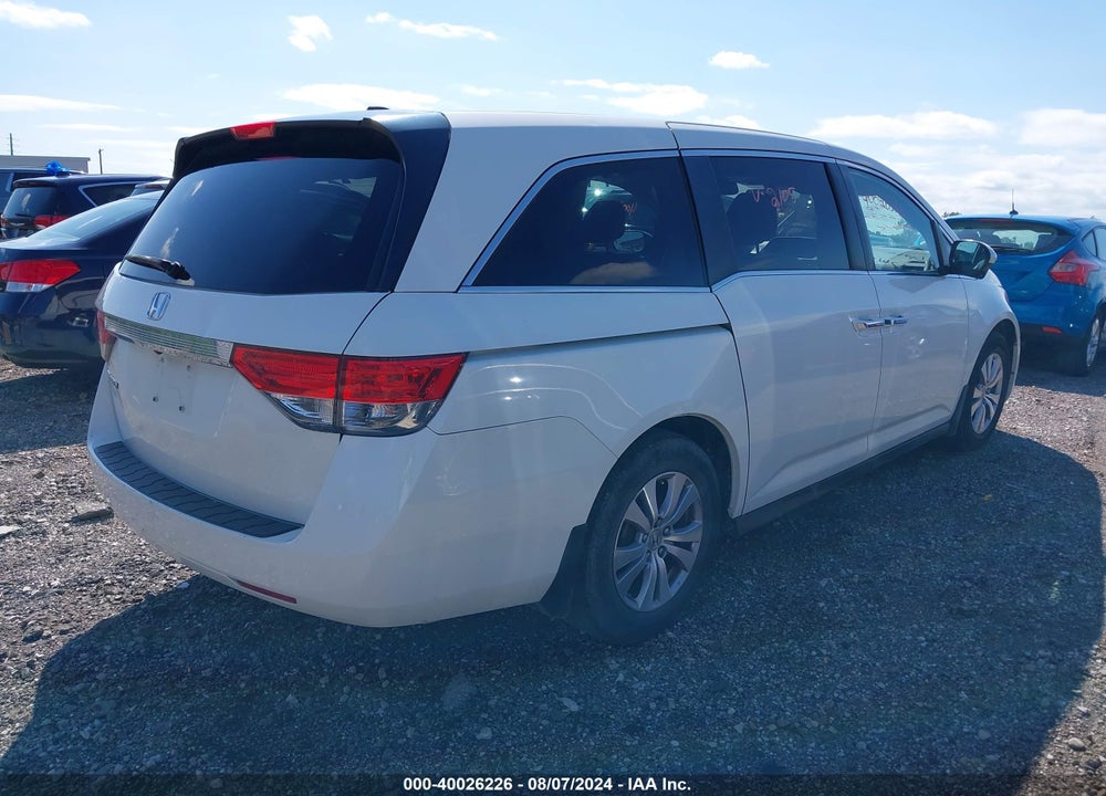 2015 HONDA ODYSSEY EX-L VIN: 5FNRL5H69FB102105