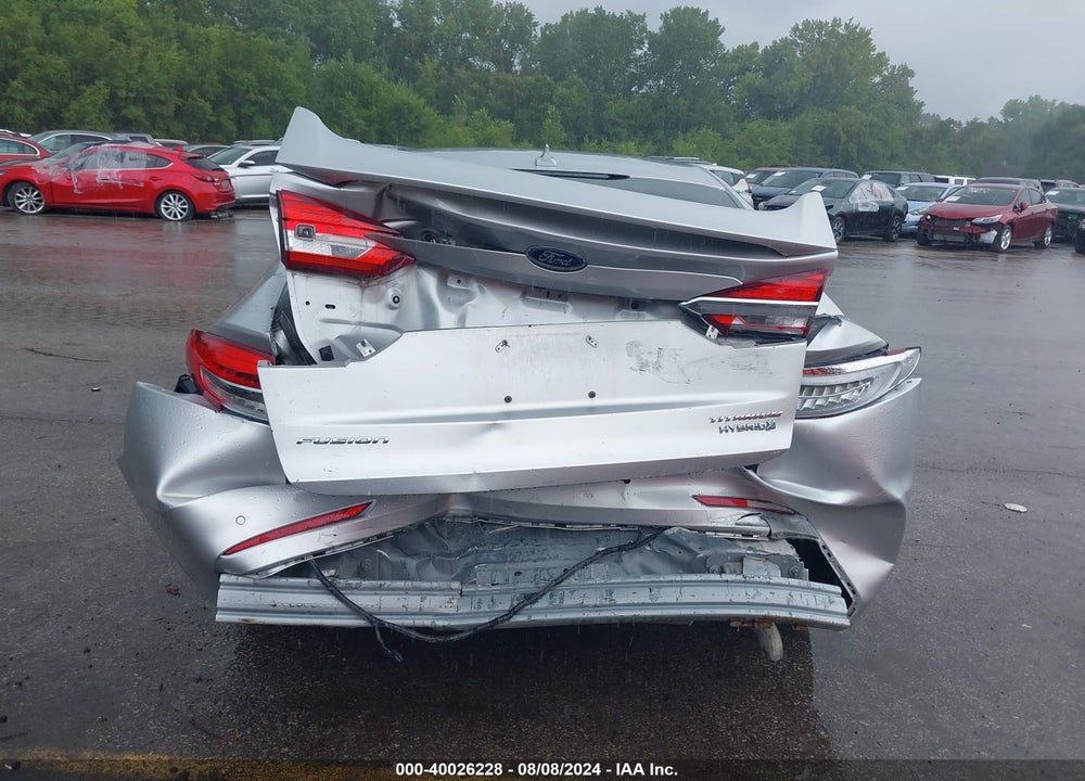 2019 FORD FUSION HYBRID VIN: 3FA6P0RU2KR273610