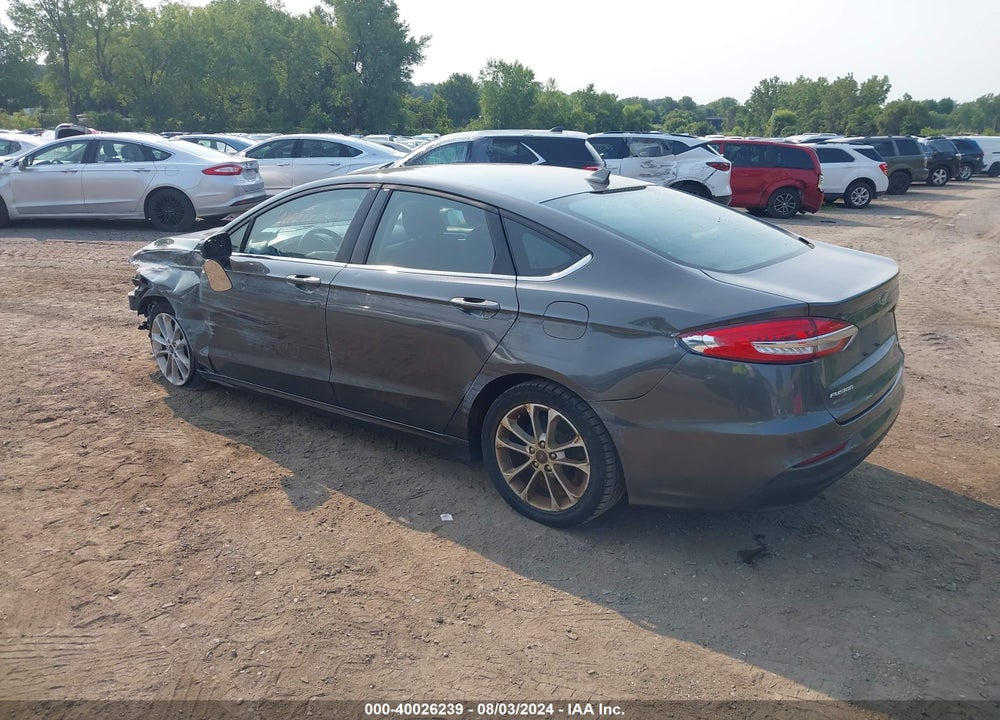 2019 FORD FUSION SE VIN: 3FA6P0H70KR265839