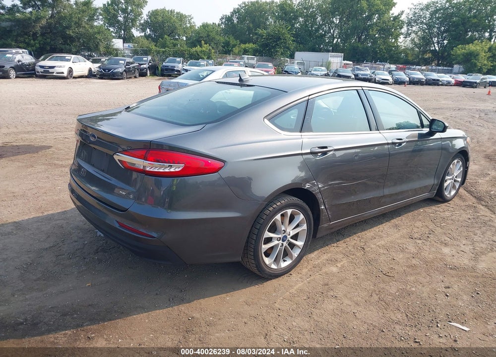 2019 FORD FUSION SE VIN: 3FA6P0H70KR265839