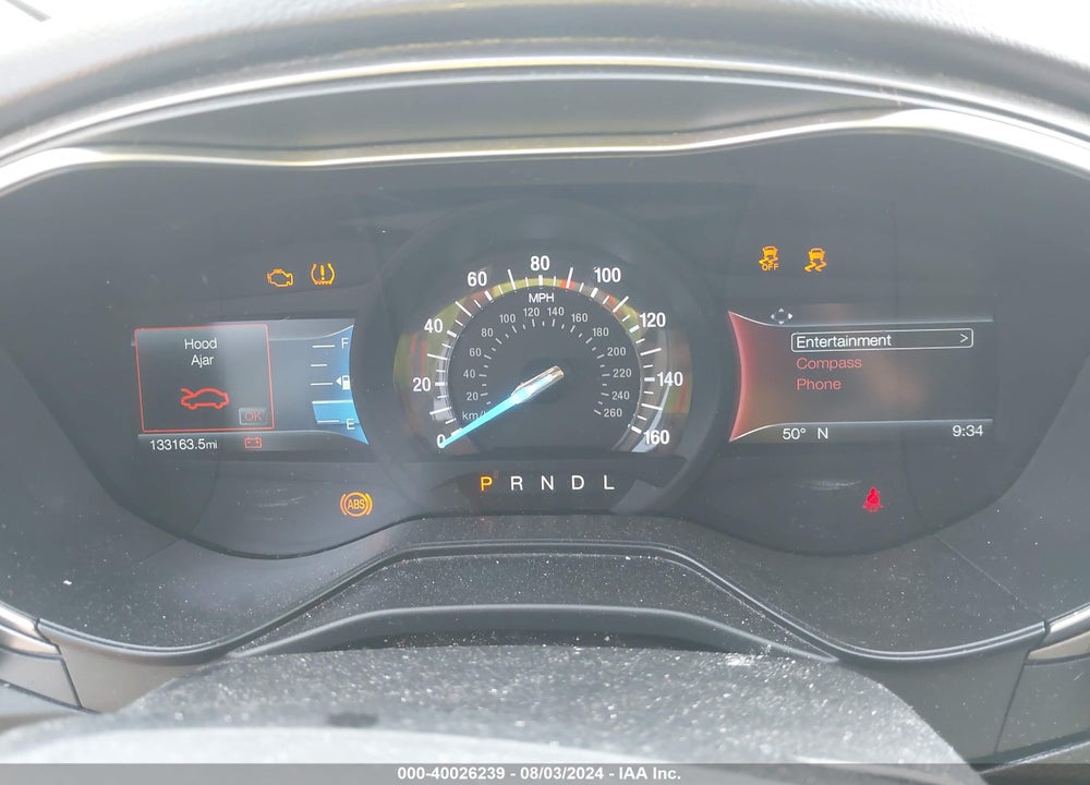 2019 FORD FUSION SE VIN: 3FA6P0H70KR265839