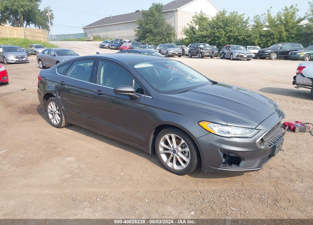 2019 FORD FUSION SE VIN: 3FA6P0H70KR265839