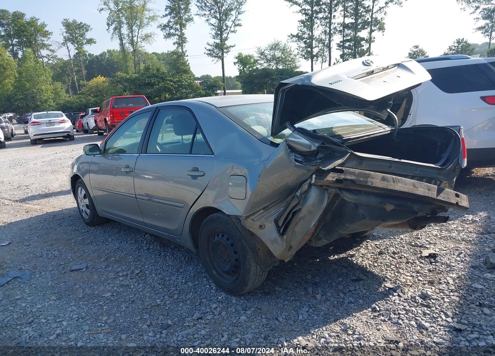 2005 TOYOTA CAMRY LE VIN: 4T1BE30K55U513317