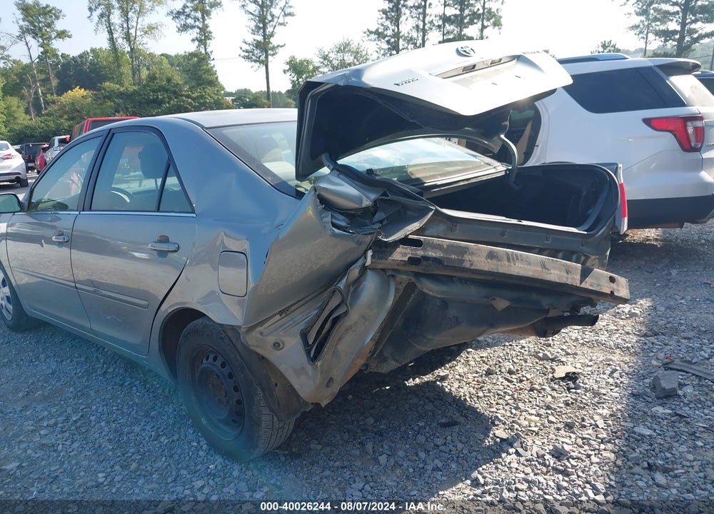 2005 TOYOTA CAMRY LE VIN: 4T1BE30K55U513317