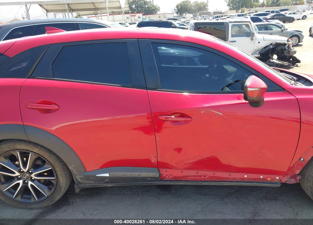 2018 MAZDA CX-3 GRAND TOURING VIN: JM1DKFD75J0310409