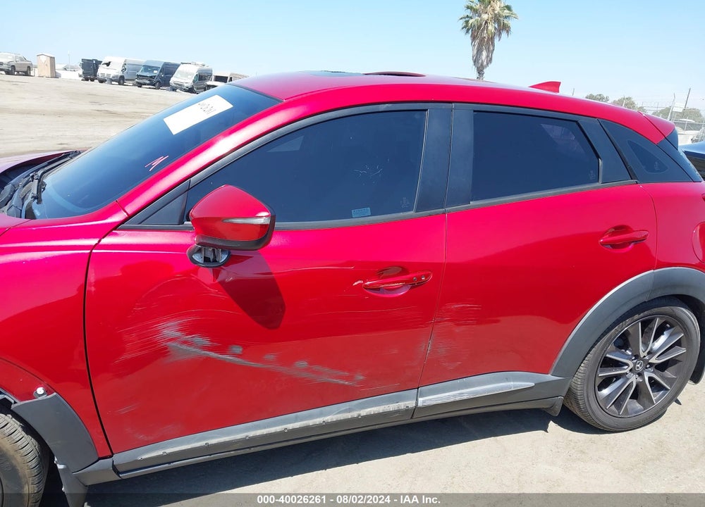2018 MAZDA CX-3 GRAND TOURING VIN: JM1DKFD75J0310409