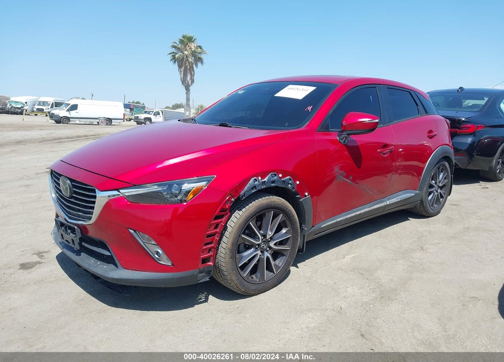 2018 MAZDA CX-3 GRAND TOURING VIN: JM1DKFD75J0310409