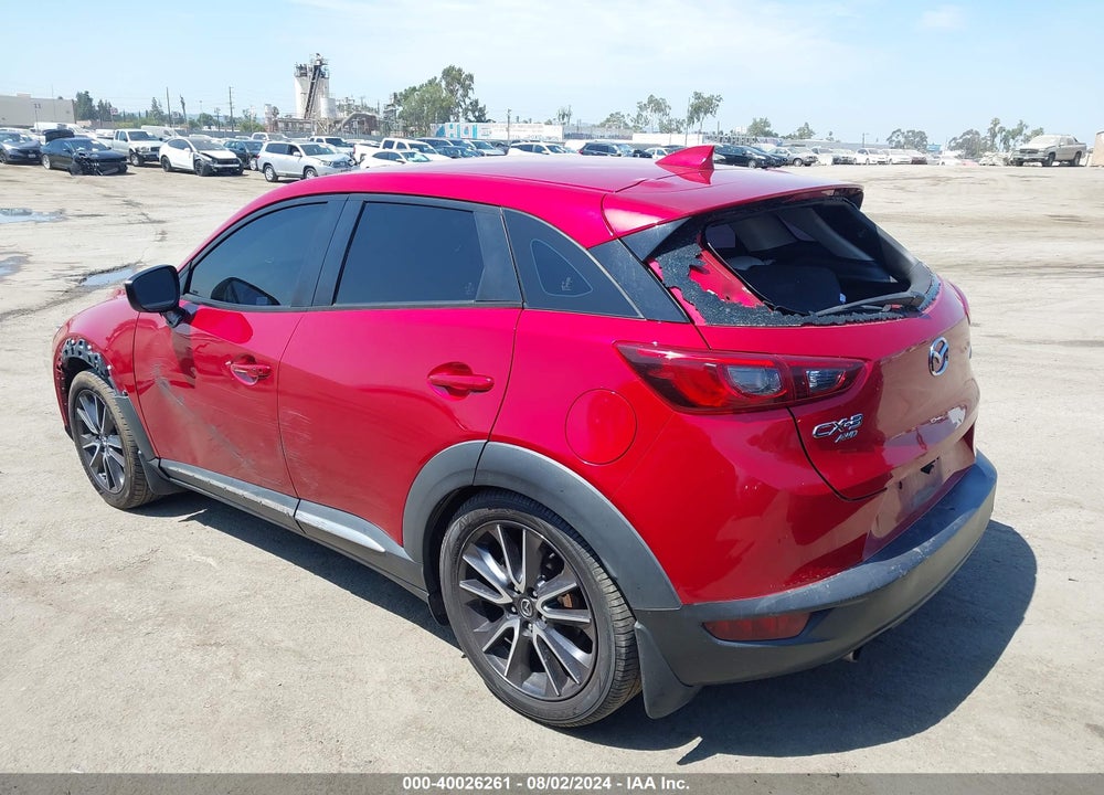 2018 MAZDA CX-3 GRAND TOURING VIN: JM1DKFD75J0310409
