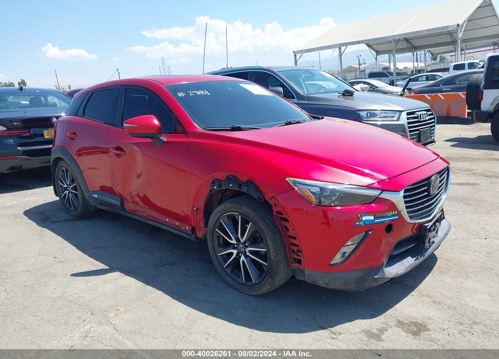 2018 MAZDA CX-3 GRAND TOURING VIN: JM1DKFD75J0310409