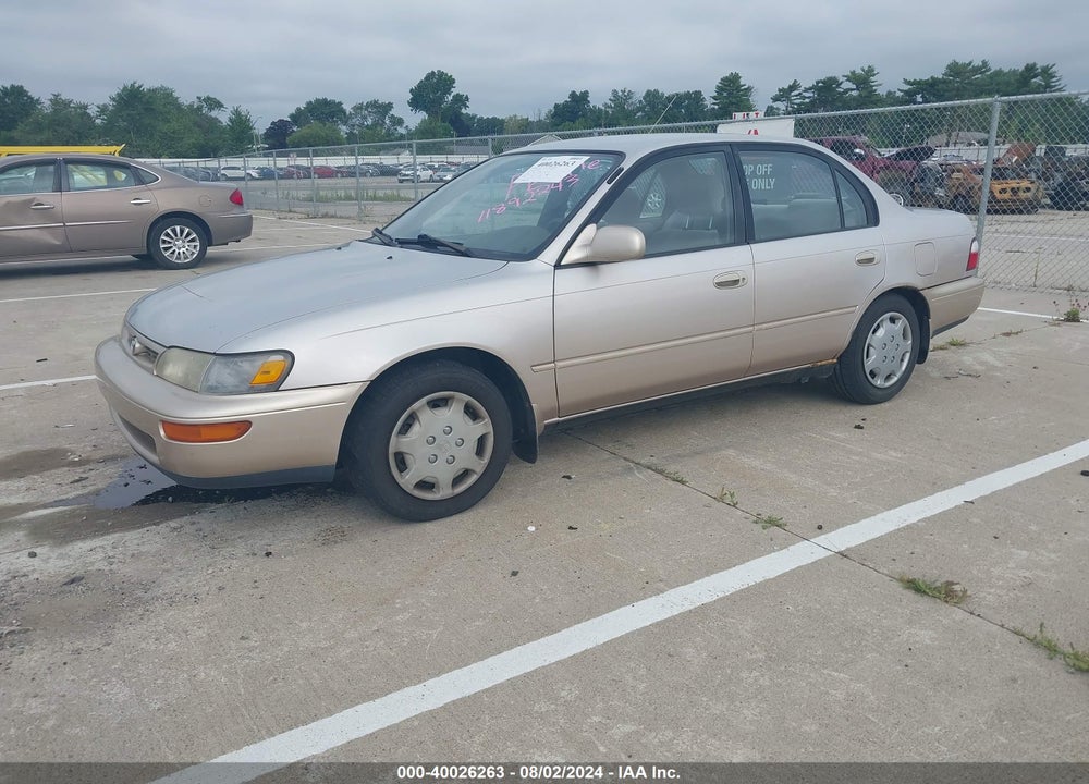 1997 TOYOTA COROLLA DX VIN: 1NXBB02E1VZ528735